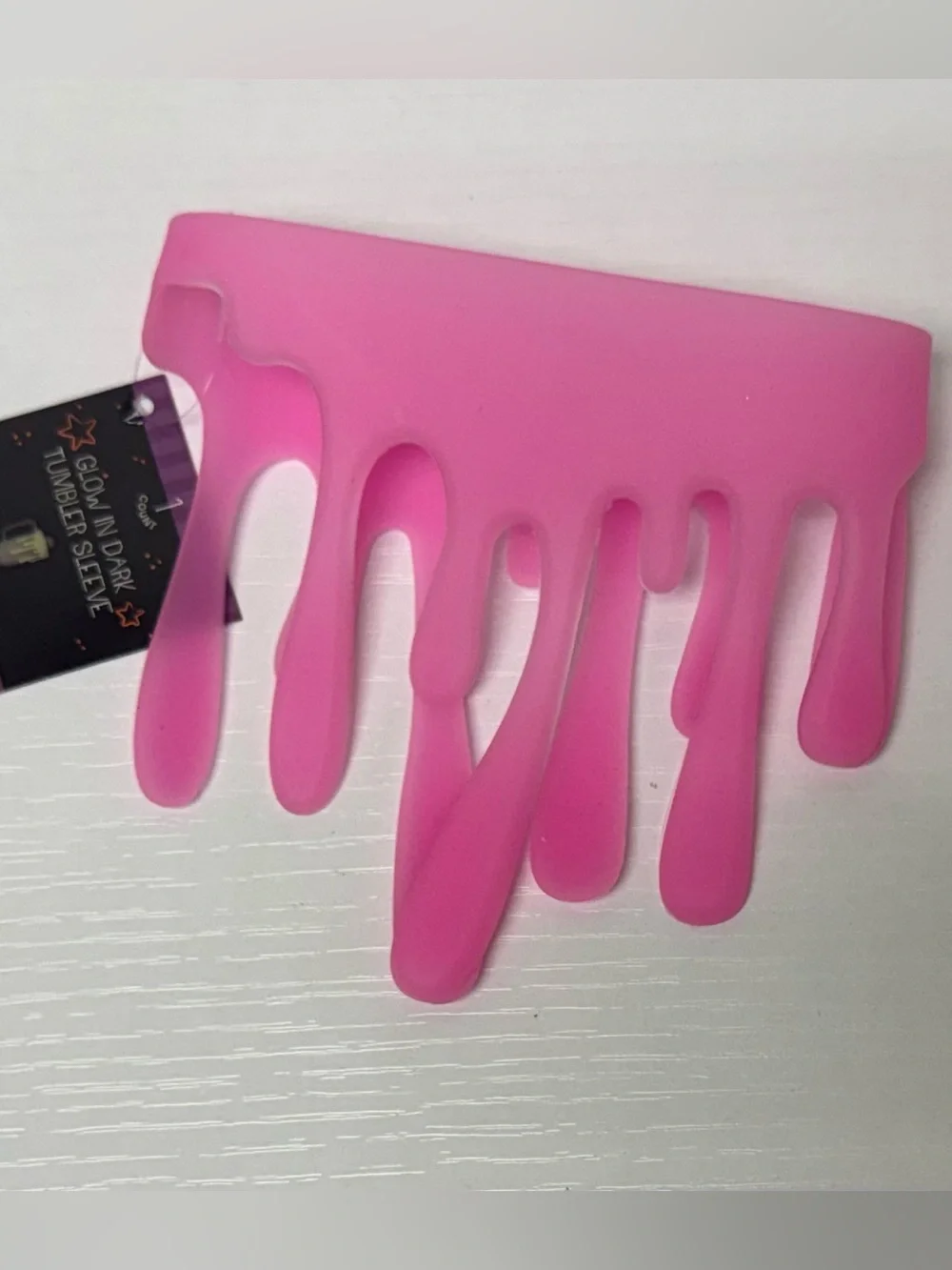 New! 2026 Pink Drip Glow in the Dark Sleeve Tumbler Halloween Accessory